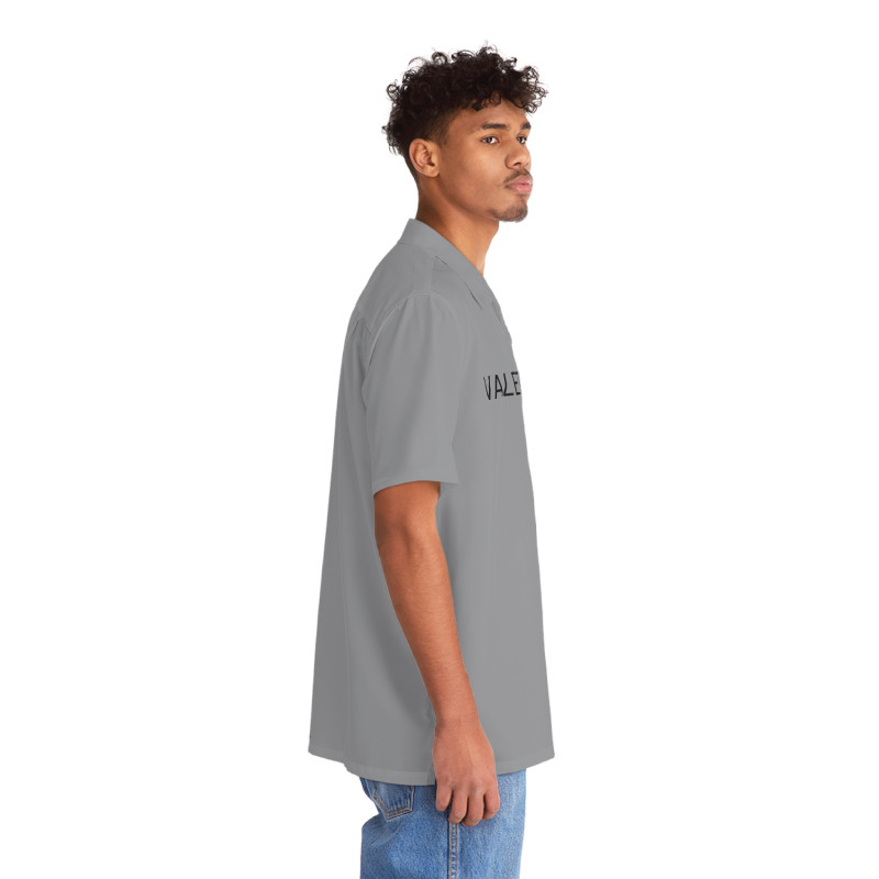 Grey Valet parking shirt - side 