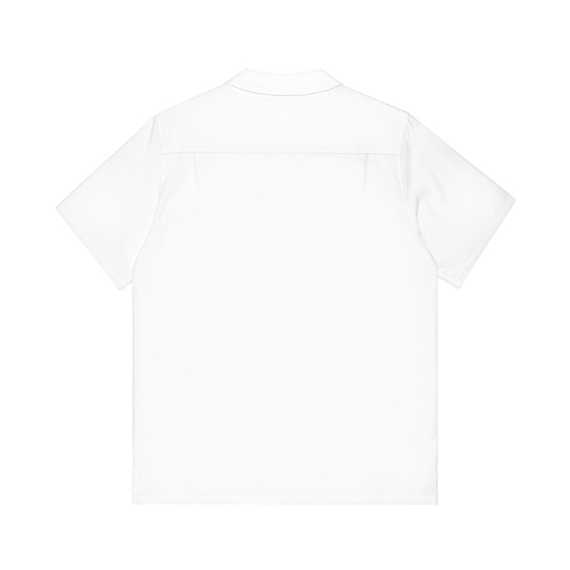 White Valet parking shirt - back
