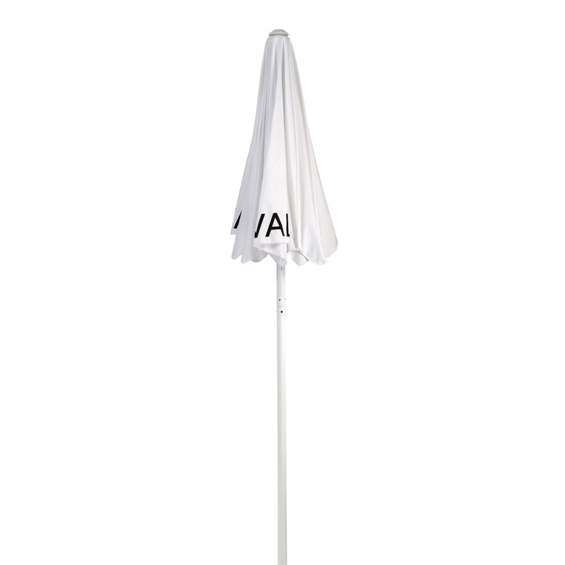 White Valet Parking Umbrella with Printing