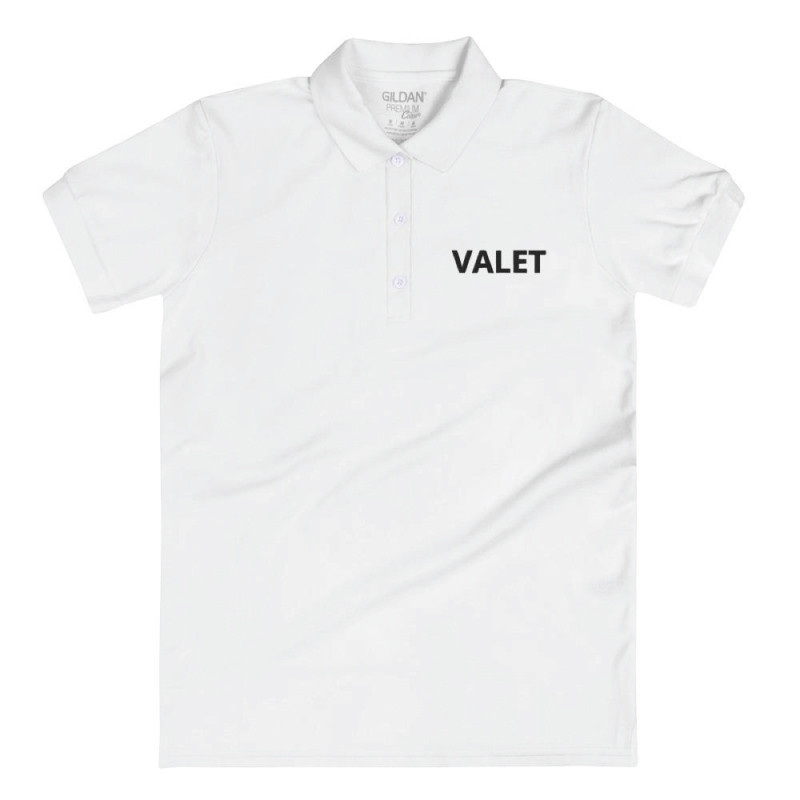 White Valet Polo Shirt