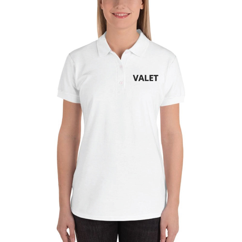 White Valet Polo Shirt