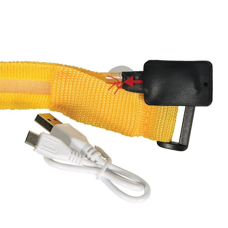 Valet LED Safety Armband  USB Recharge