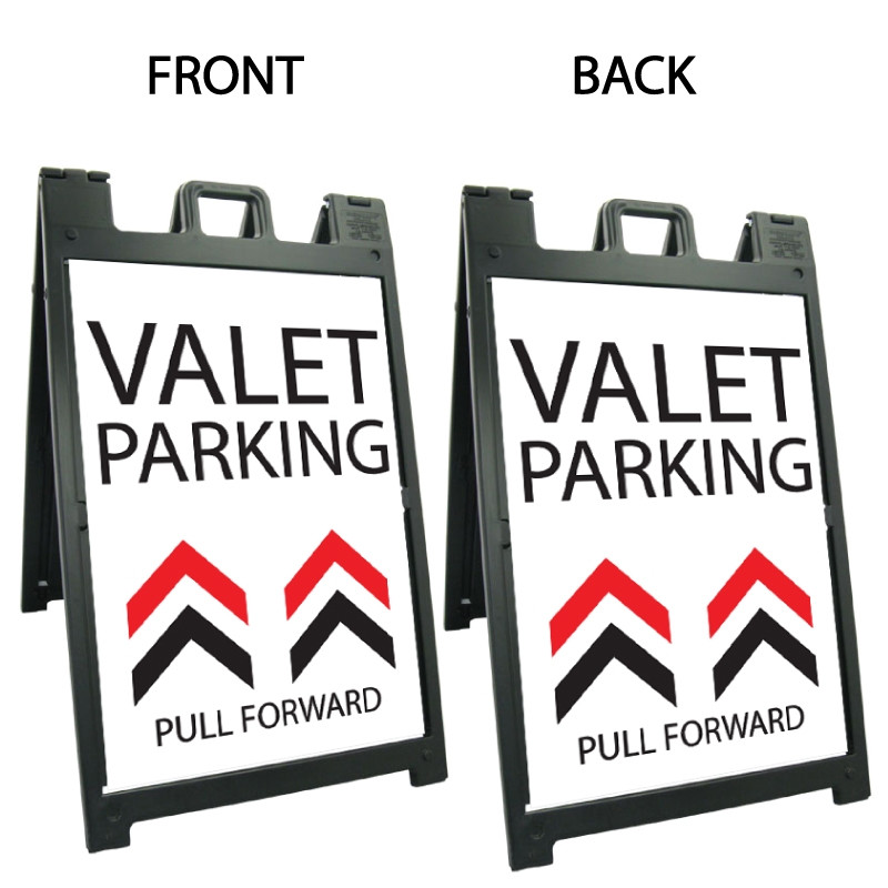Signicade Deluxe Black A-Frame Double Sided  Sign  AF-7