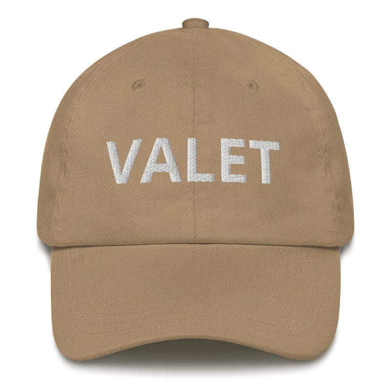 Beige Valet Runner Hat