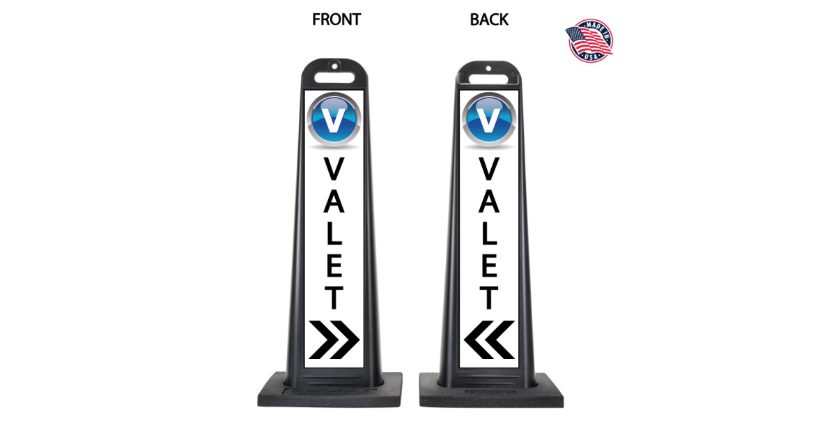 Valet Parking Sign PWV-V2D-VPP