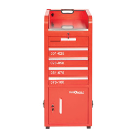  Red Valet Podium - 100 Key Slot