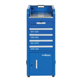  Blue Valet Podium - 100 Key Slot