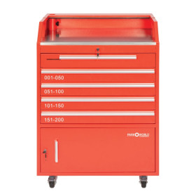  Red Valet Podium - 200 Key Slot