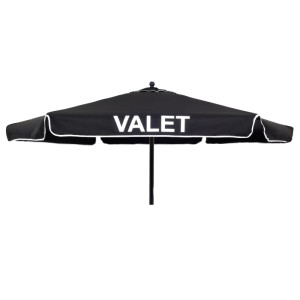 Valet Parking Umbrella - Black - Olefin