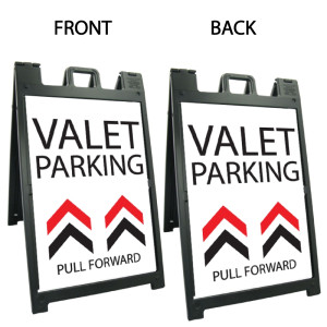 Signicade Deluxe Black A-Frame Double Sided  Sign  AF-7