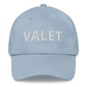 Light Blue Valet Runner Hat