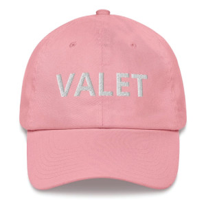 Pink Valet Runner Hat