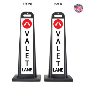 Valet Parking Sign PWV-V10D