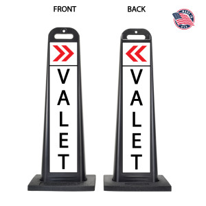 Valet Parking Sign PWV-V1D