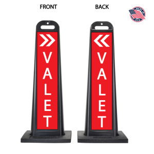 Valet Parking Sign PWV-V3D