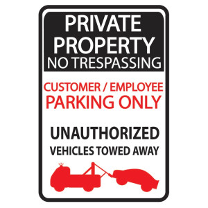 Parking Sign WSP27