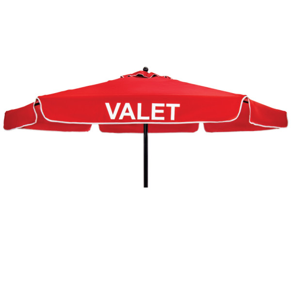 Valet Parking Umbrella - Burgundy - Olefin