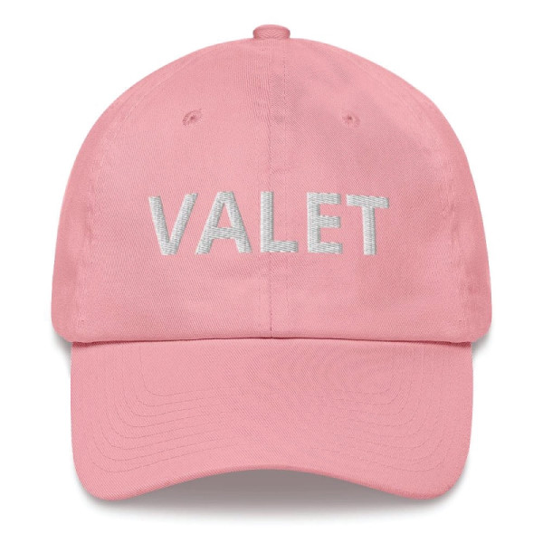 Pink Valet Runner Hat