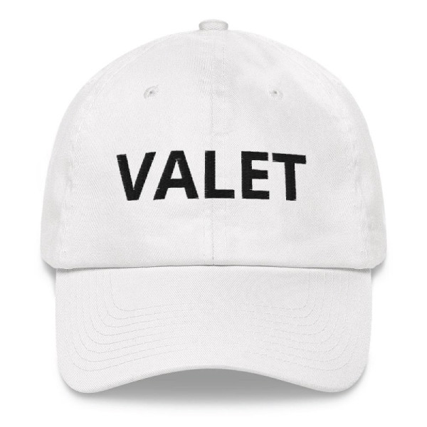 White Valet Runner Hat