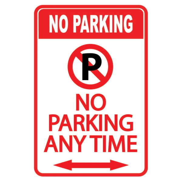 Parking Sign WSP9