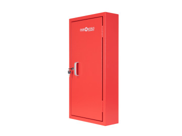 50 hook key box red 