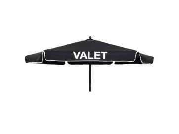 Valet Parking Umbrella - Black - Olefin