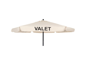Valet Parking Umbrella - Light Tan - Olefin