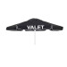 Valet Parking Umbrella Black With Valet Printing