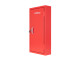 50 hook key box red 