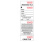 Valet Ticket - White