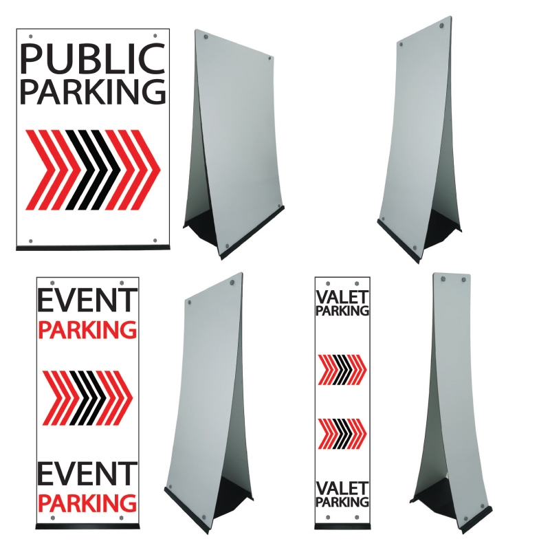 Valet parking M-Stand Sign